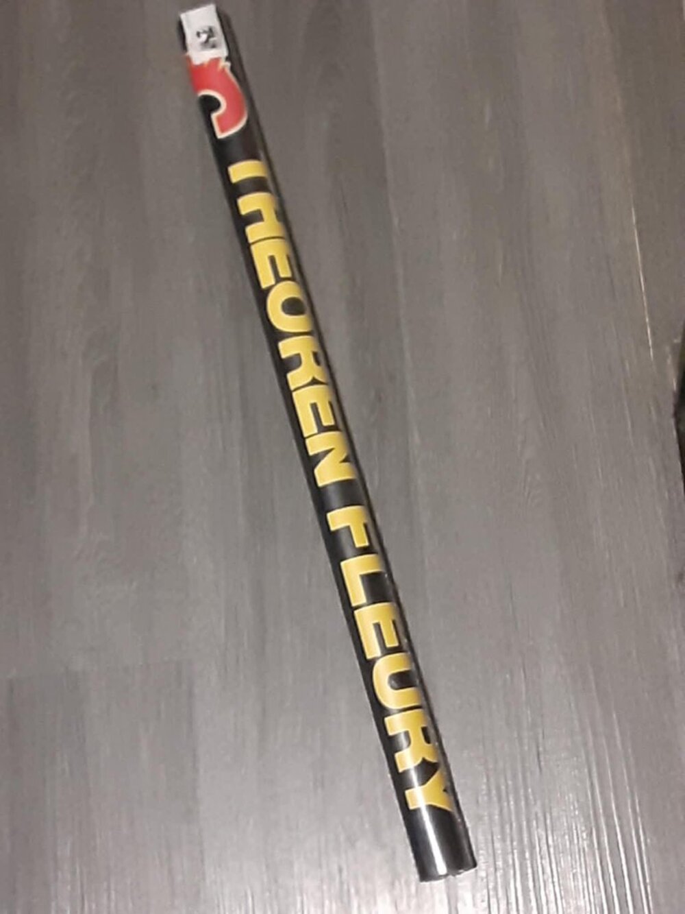 Vintage Theoren Fleury Calgary Flames NHL Hockey Poster  Norman James H96 NEW